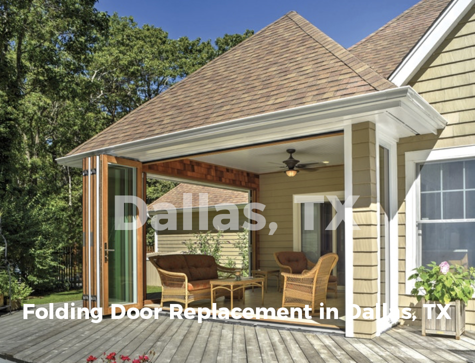 Folding Door Replacement - Dallas