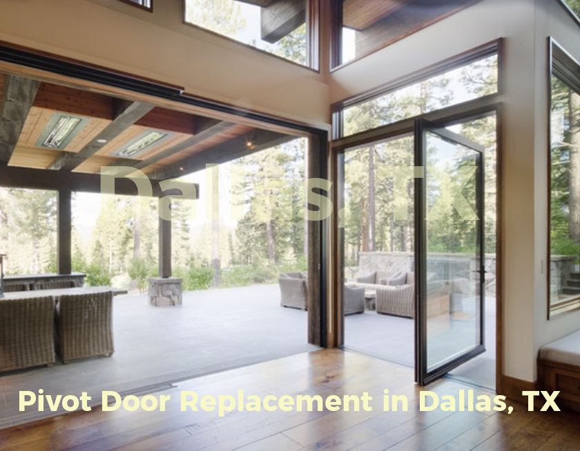 Pivot Door Replacement - Dallas