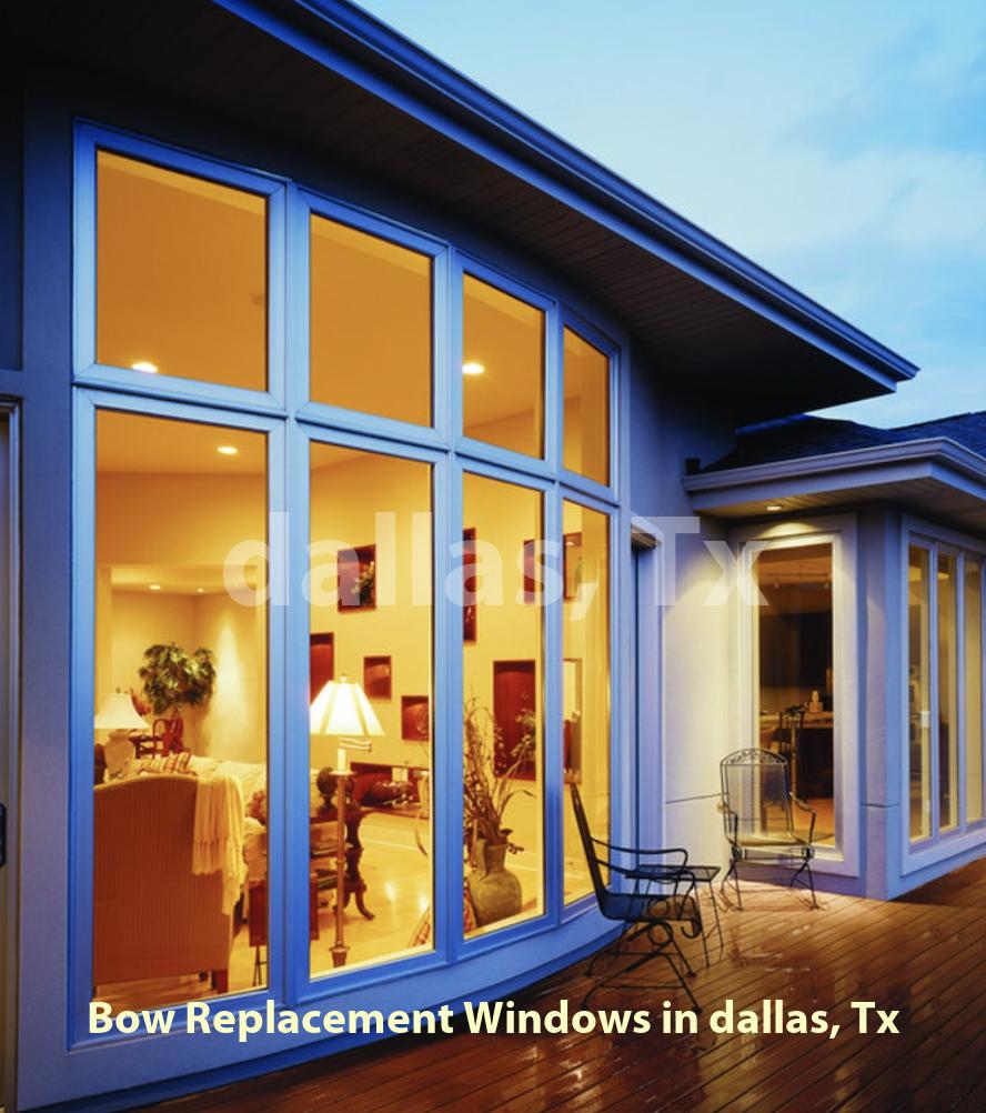 Bow Replacement Windows - Dallas
